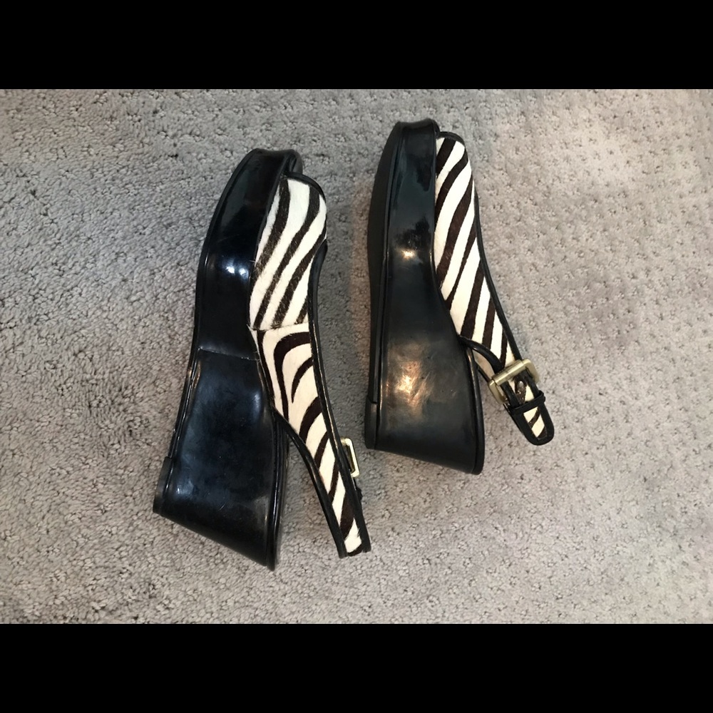 michael kors zebra shoes